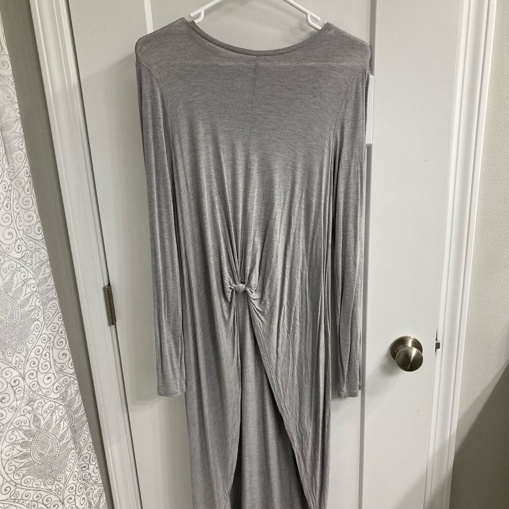Gray Hi-Low Zara Top